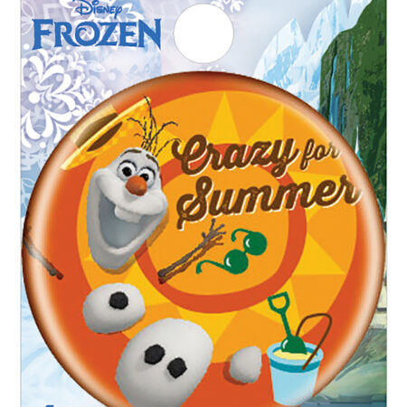 Single Button Pin - Frozen - Olaf Style D