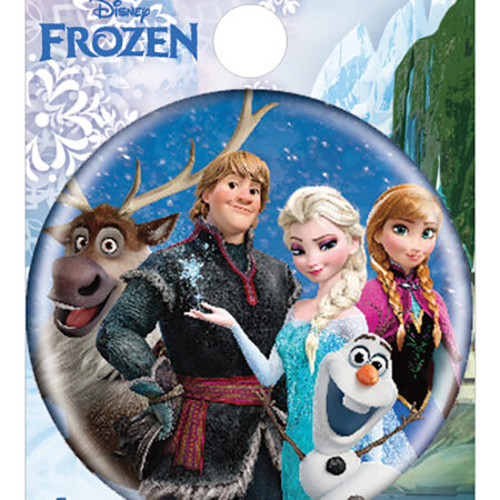 Single Button Pin - Frozen - Group