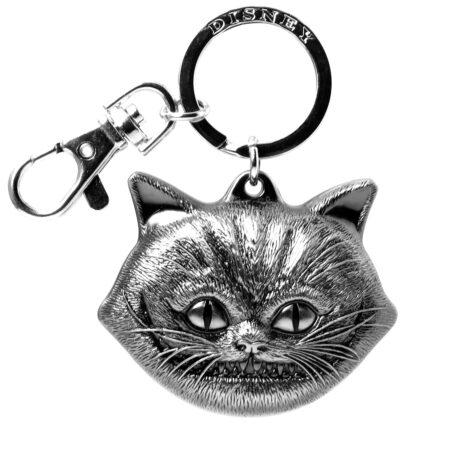AIW - Cheshire Cat Head Pewter Keyring