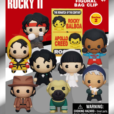 Rocky 3D Foam Bag Clip, Series 2