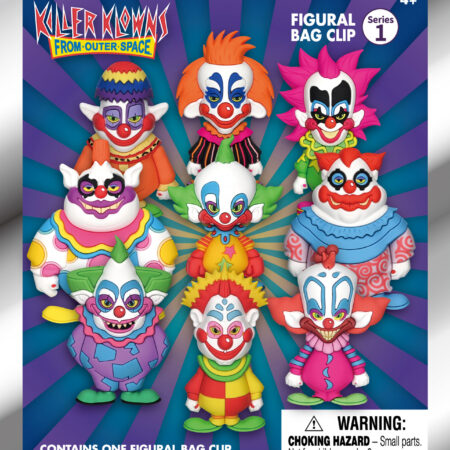Killer Klowns 3D Foam Bag Clip, Series 1