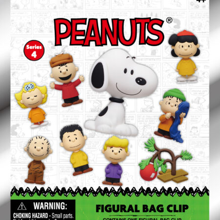 Snoopy Seasonal 3D Foam Bag Clip, Series 4