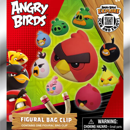 Angry Birds 3D Foam Bag Clip, Series 1