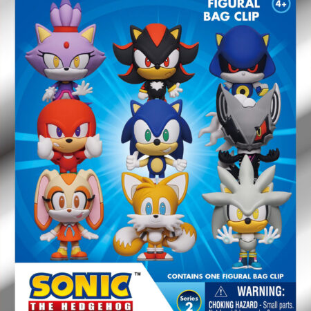 Sonic 3D Foam Bag Clip, Series 2