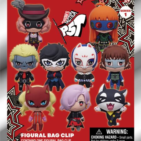 Persona 5 Tactica 3D Foam Bag Clip, Series 1