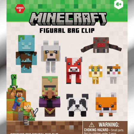 Minecraft 3D Foam Bag Clip, Series 2