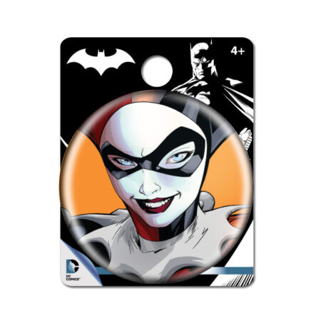 Single Button Pin - Harley Quinn