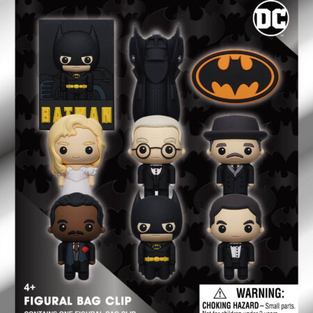 Batman Anniversary 3D Foam Bag Clip