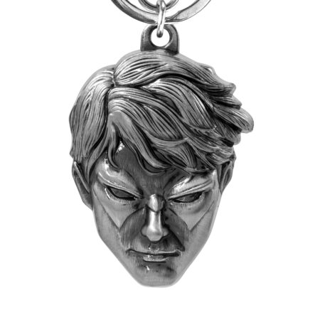 Nightwing Head Pewter Keyring