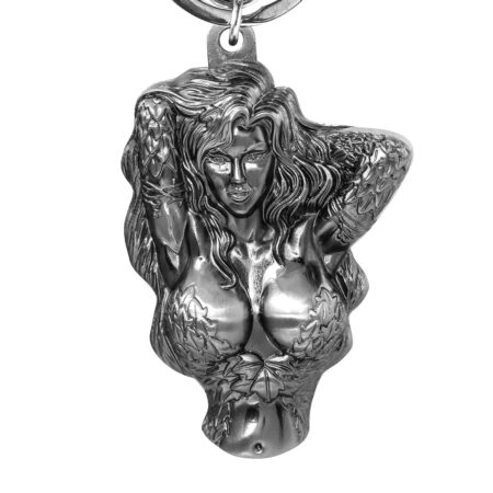 DC - Poison Ivy Pewter Keyring