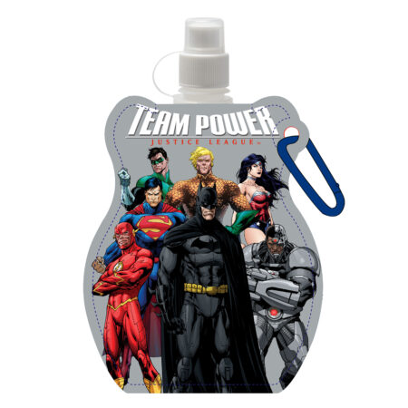 DC Comics Water Bottle Keyring - GRAY