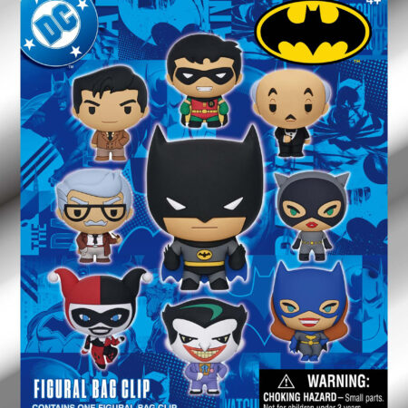 Batman Animated 3D Foam Bag Clip, Series 1