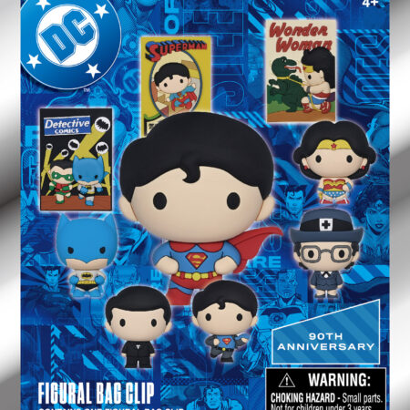DC Classic (90th Anniversary) 3D Foam Bag Clip, Series 1