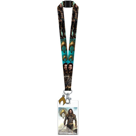 Justice League Lanyard with Aquaman Dangle