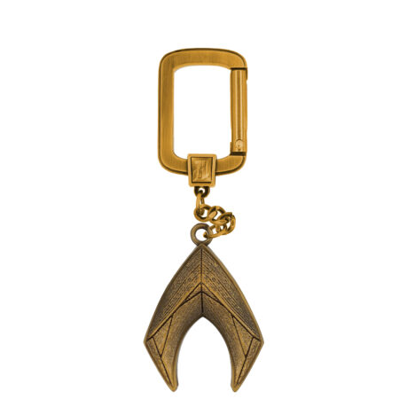 Justice League (M) Aquaman Logo Pewter Keyring