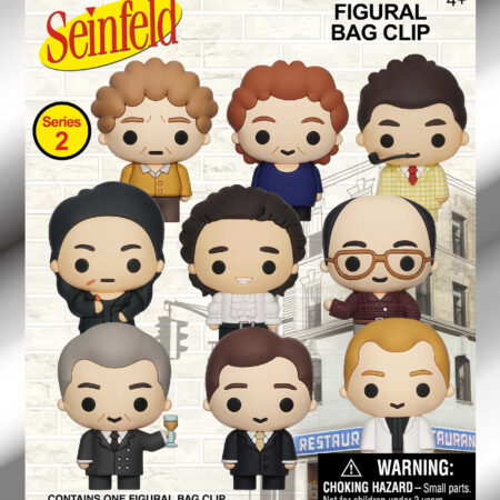 Seinfeld 3D Foam Bag Clip, Series 2