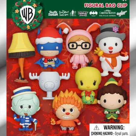 WB Christmas 3D Foam Bag Clip