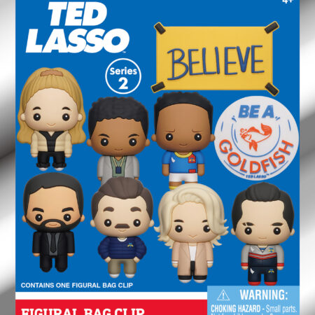 Ted Lasso 3D Foam Bag Clip, Series 2