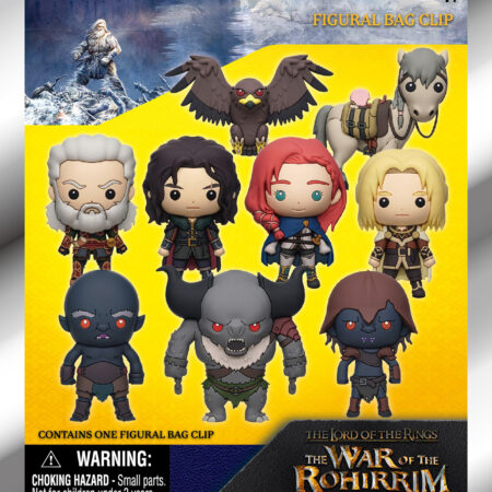 LOTR War of Rohirrim 3D Foam Bag Clip