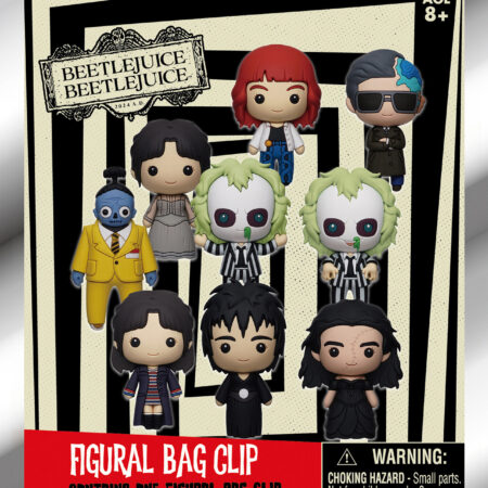 Beetlejuice Movie 3D Foam Bag Clip, Series 2
