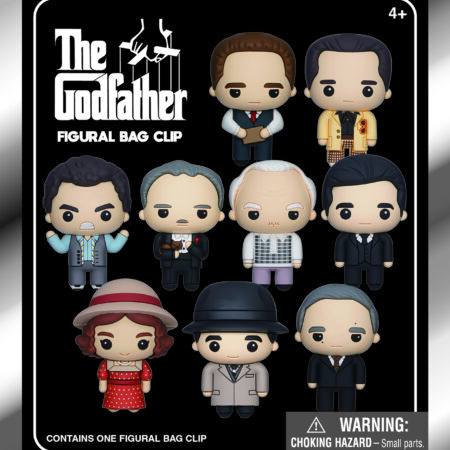 The God Father 3D Foam Bag Clip