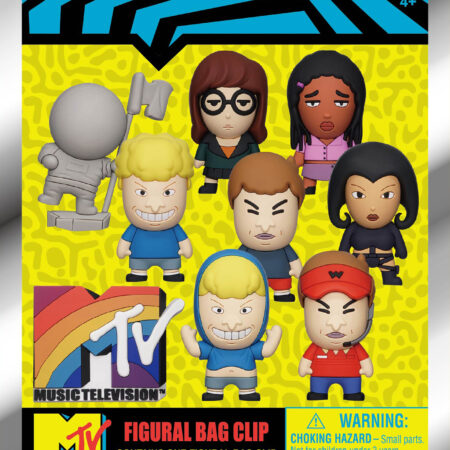 MTV 3D Foam Bag Clip