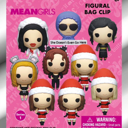 Mean Girls 3D Foam Bag Clip, Series 1