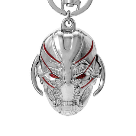 Marvel Avengers Ultron Head Colored Pewter Keyring