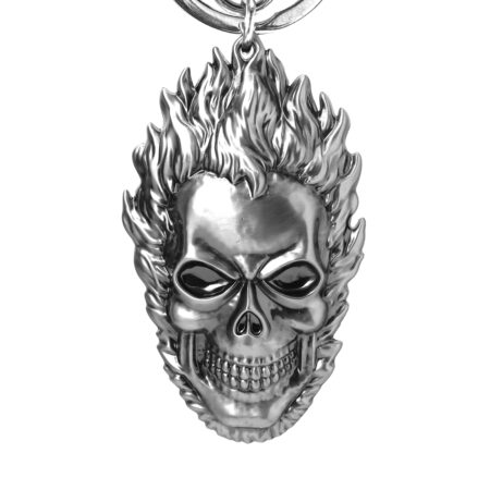 Marvel Ghost Rider Pewter Keyring