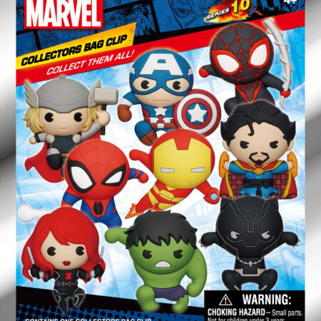 Marvel Classic 3D Foam Bag Clip