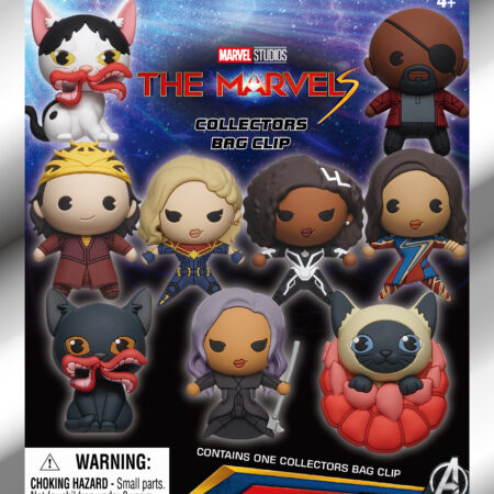 The Marvels (M) 3D Foam Bag Clip