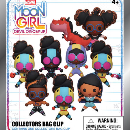 Moon Girl and Devil Dinosaur (M) 3D Foam Bag Clip