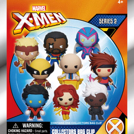 X-Men Classic 3D Foam Bag Clip, Series 2