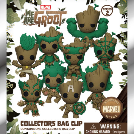 Groot 3D Foam Bag Clip, Series 2