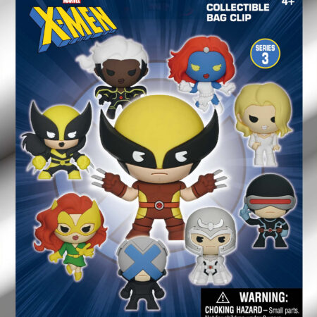 X-Men Classic 3D Foam Bag Clip, Series 3