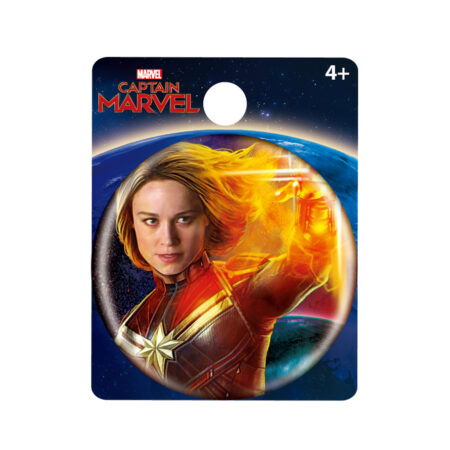 Single Button Pin - Infinity Saga (M) - Captain Marvel - A