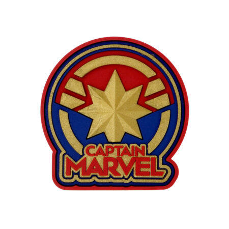 Avengers Classic Captain Marvel Logo Soft Touch PVC Magnet