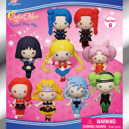 Sailor Moon 3D Foam Bag Clip, Series 8