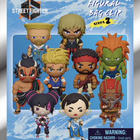 Street Fighter 3D Foam Bag Clip, Series 2