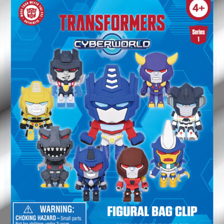 Transformers - Cyber World 3D Foam Bag Clip, Series 1