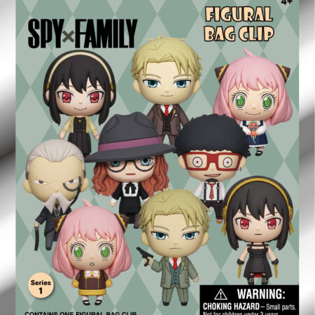 Spy x Family 3D Foam Bag Clip, Series 1
