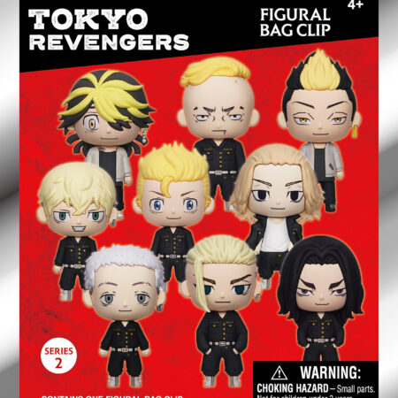 Tokyo Revengers 3D Foam Bag Clip, Series 2
