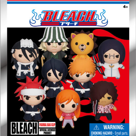 Bleach 3D Foam Bag Clip