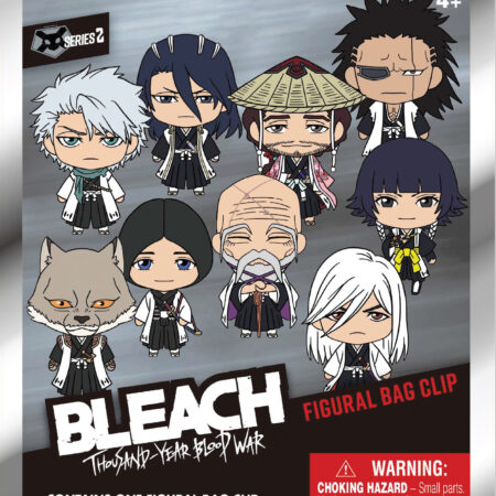 Bleach Thousand-Year Blood War 3D Foam Bag Clip, Series 2