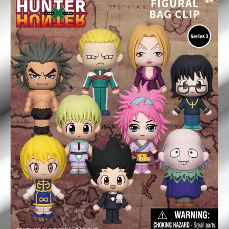 Hunter X Hunter 3D Foam Bag Clip, Series 2