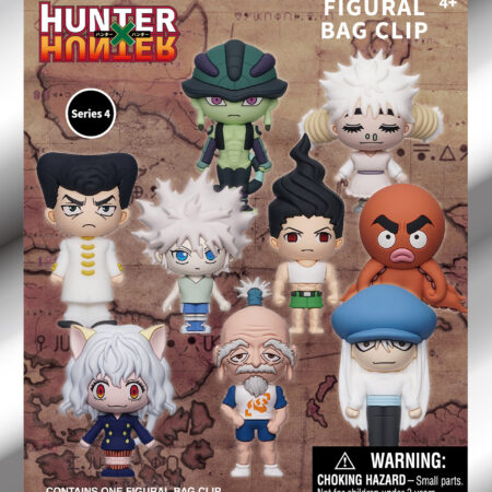 Hunter X Hunter 3D Foam Bag Clip, Series 4