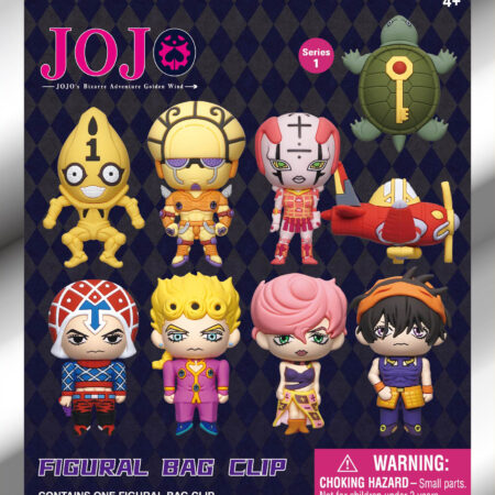 JoJo's Bizarre Adventure GW 3D Foam Bag Clip, Series 1