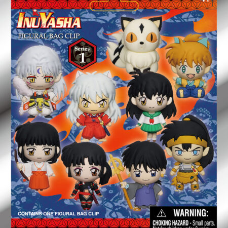 Inuyasha 3D Foam Bag Clip, Series 1