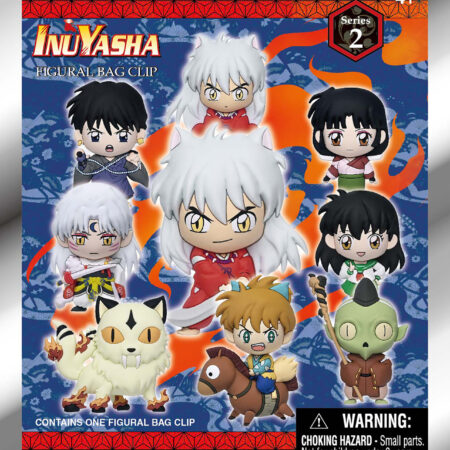 Inuyasha (25th Anniversary) 3D Foam Bag Clip, Series 2