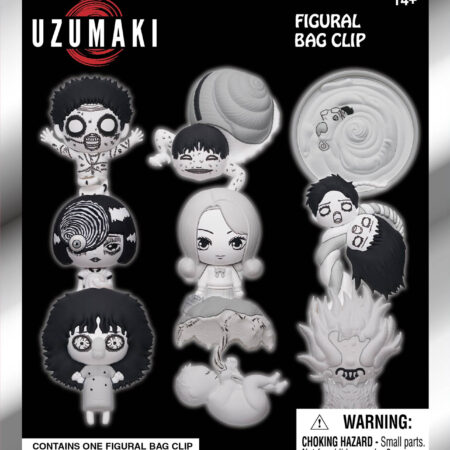 Uzumaki 3D Foam Bag Clip